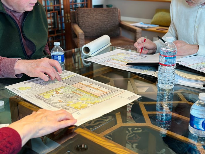 plan review with chuck johnson