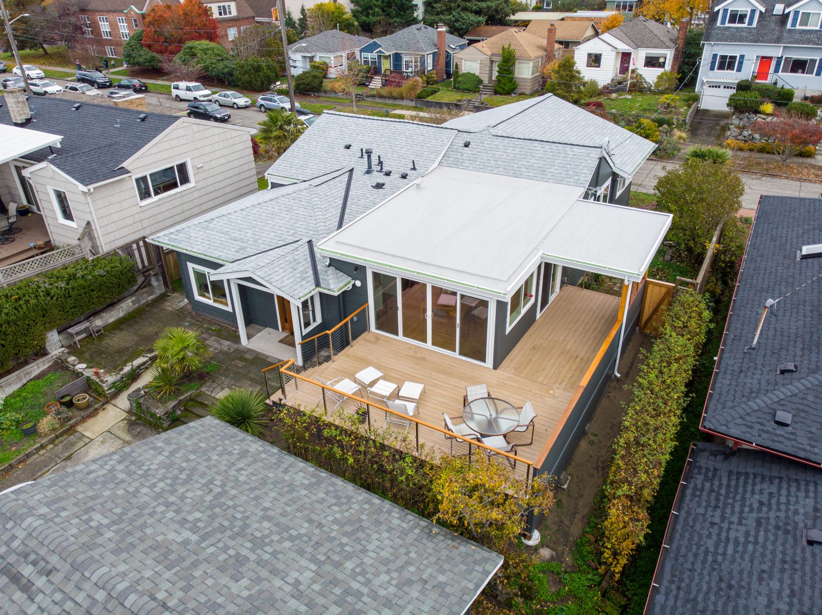 Alki Kitchen, Living Room, & Deck | Better Builders